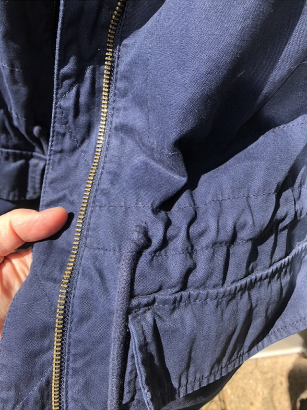 Old Navy Navy Blue Utility Jacket 🧡 - photo 5