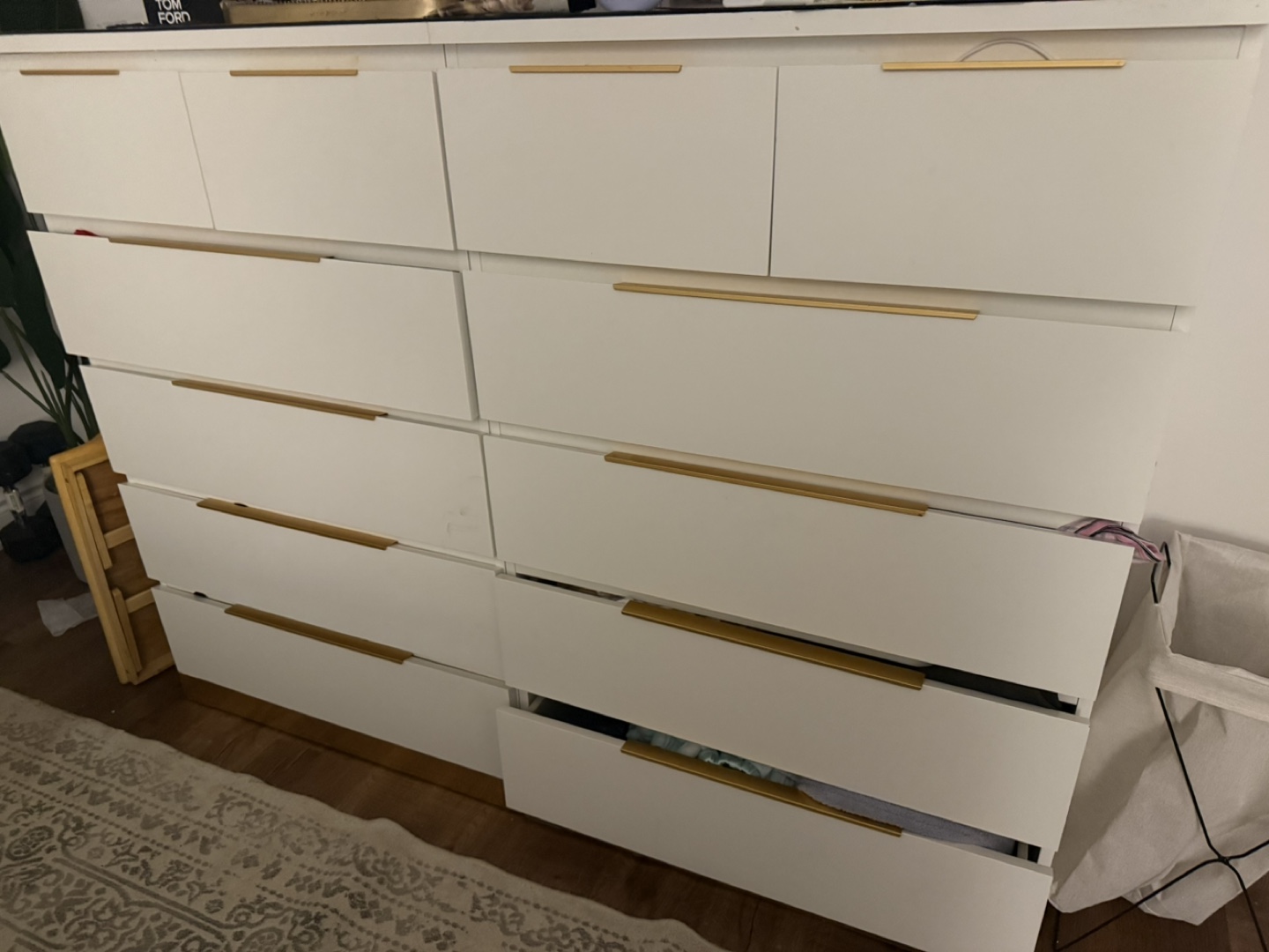IKEA MALM 8-Drawer Dresser - White
