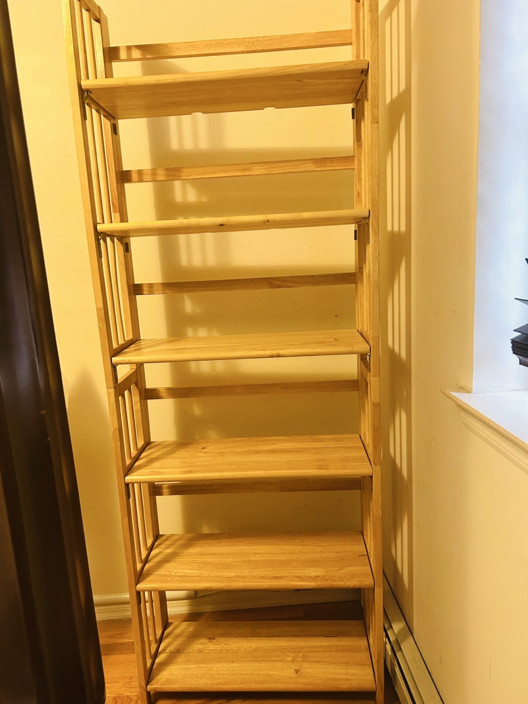 Wooden 6-Shelf