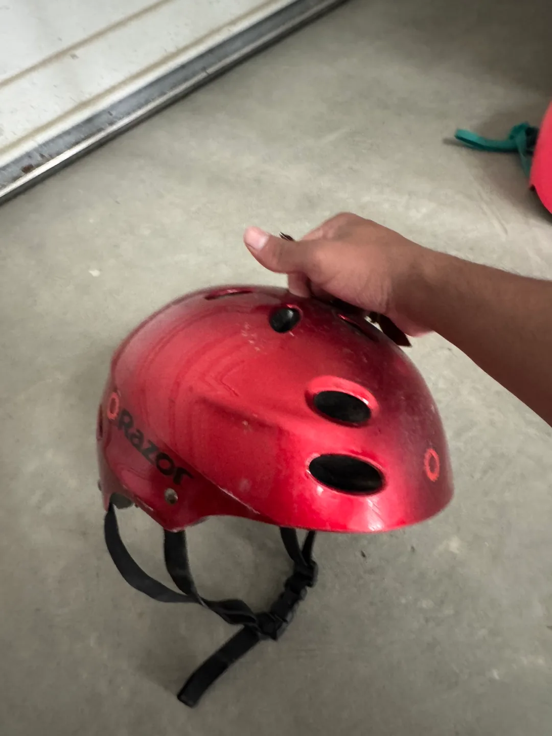 Razor Red Helmet