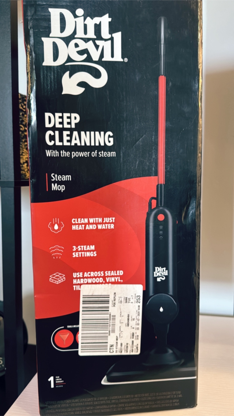 Dirt Devil Steam Mop - Brand New in Box - photo 2