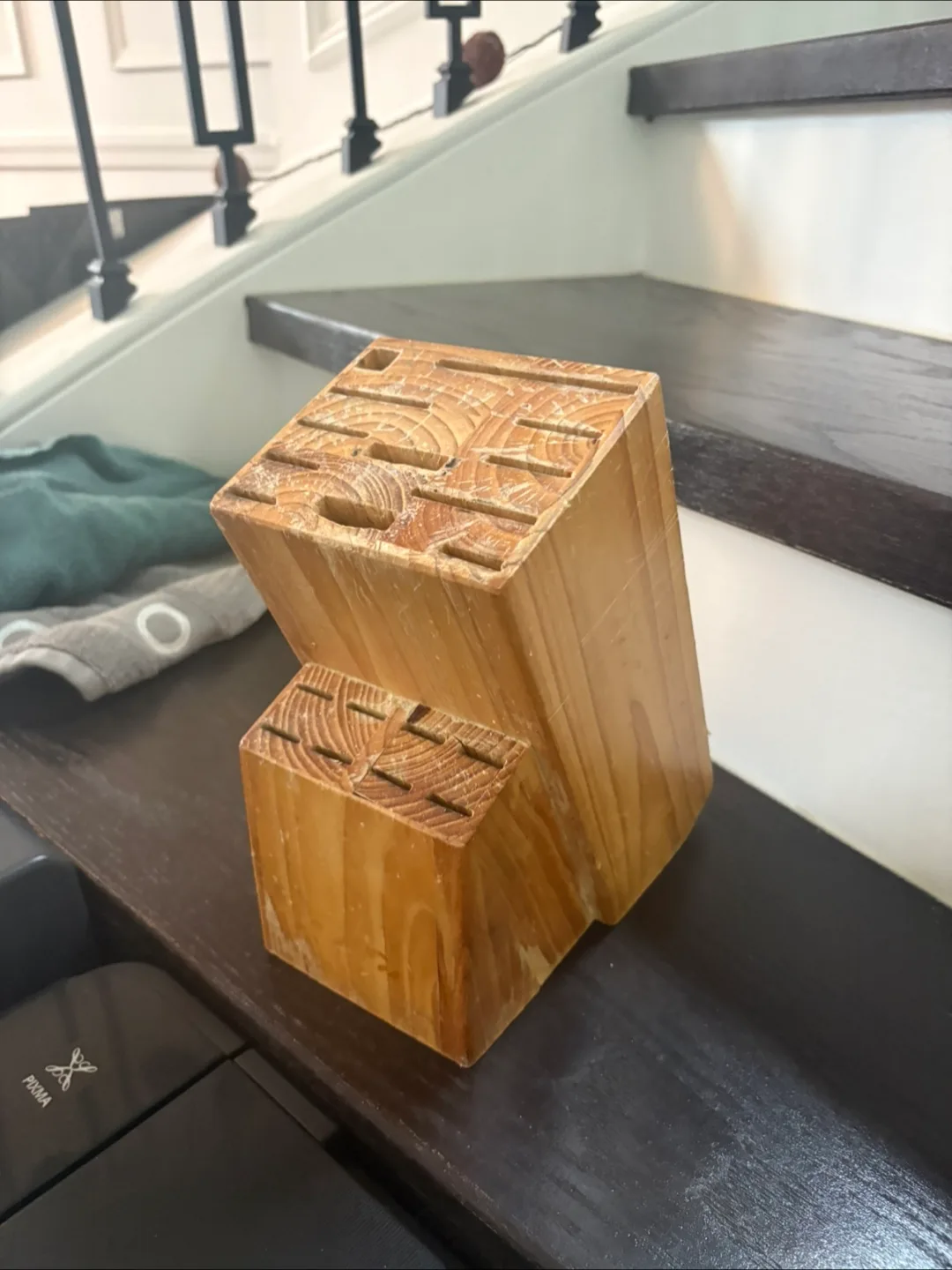 Wooden Knife Block Organizer image indicator(4)