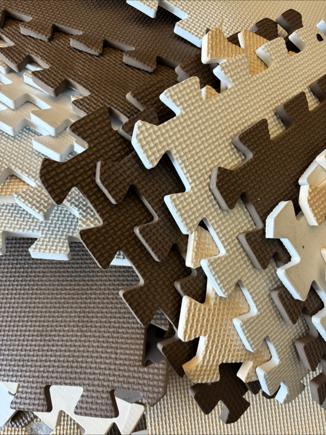 Interlocking Foam Play Mat Tiles - 38 pieces - photo 2