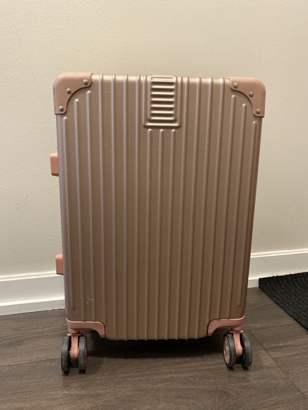 Rose Gold Carry-on Suitcase