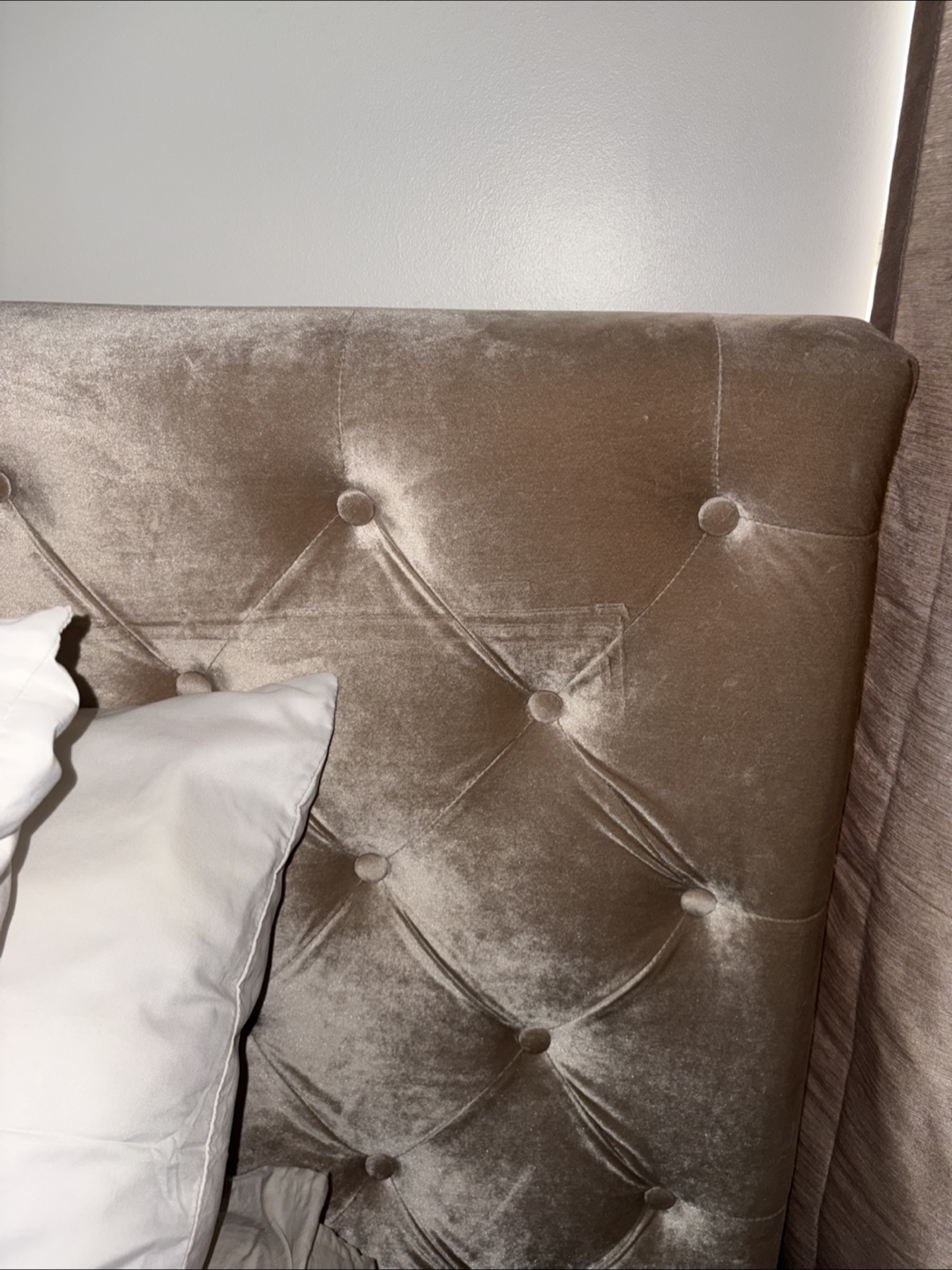 Queen Velvet Headboard - photo 2