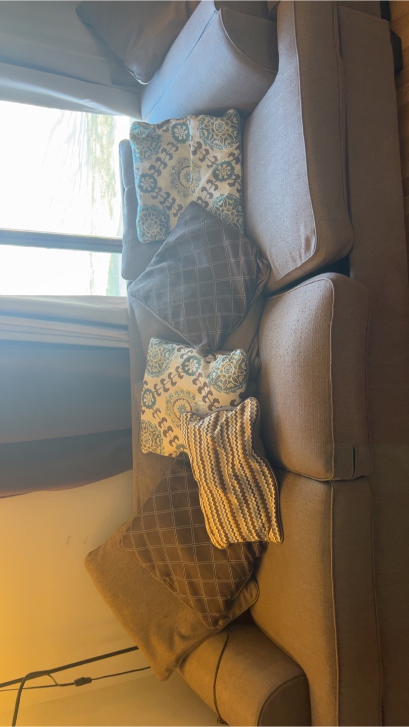 Brown Sectional Sofa - photo 3