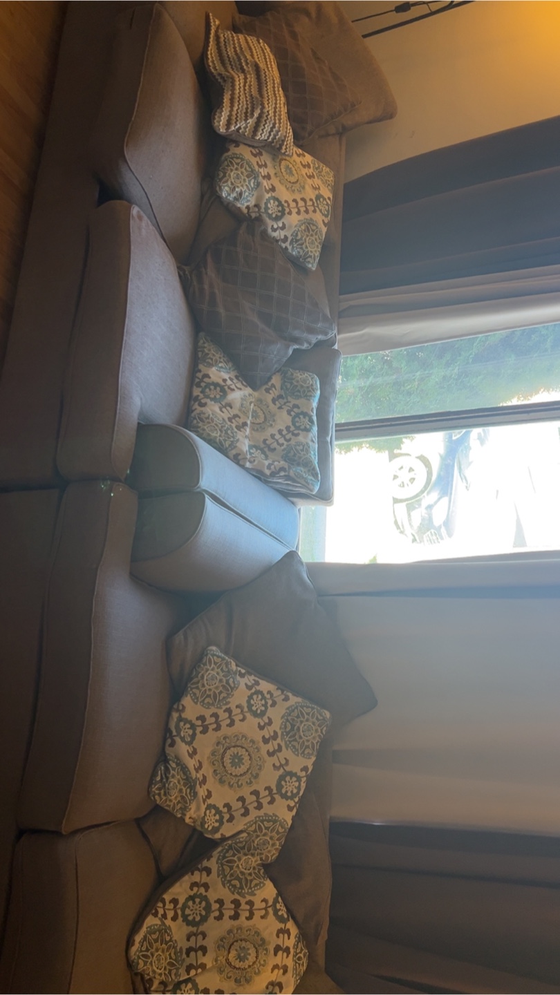 Brown Sectional Sofa - photo 2
