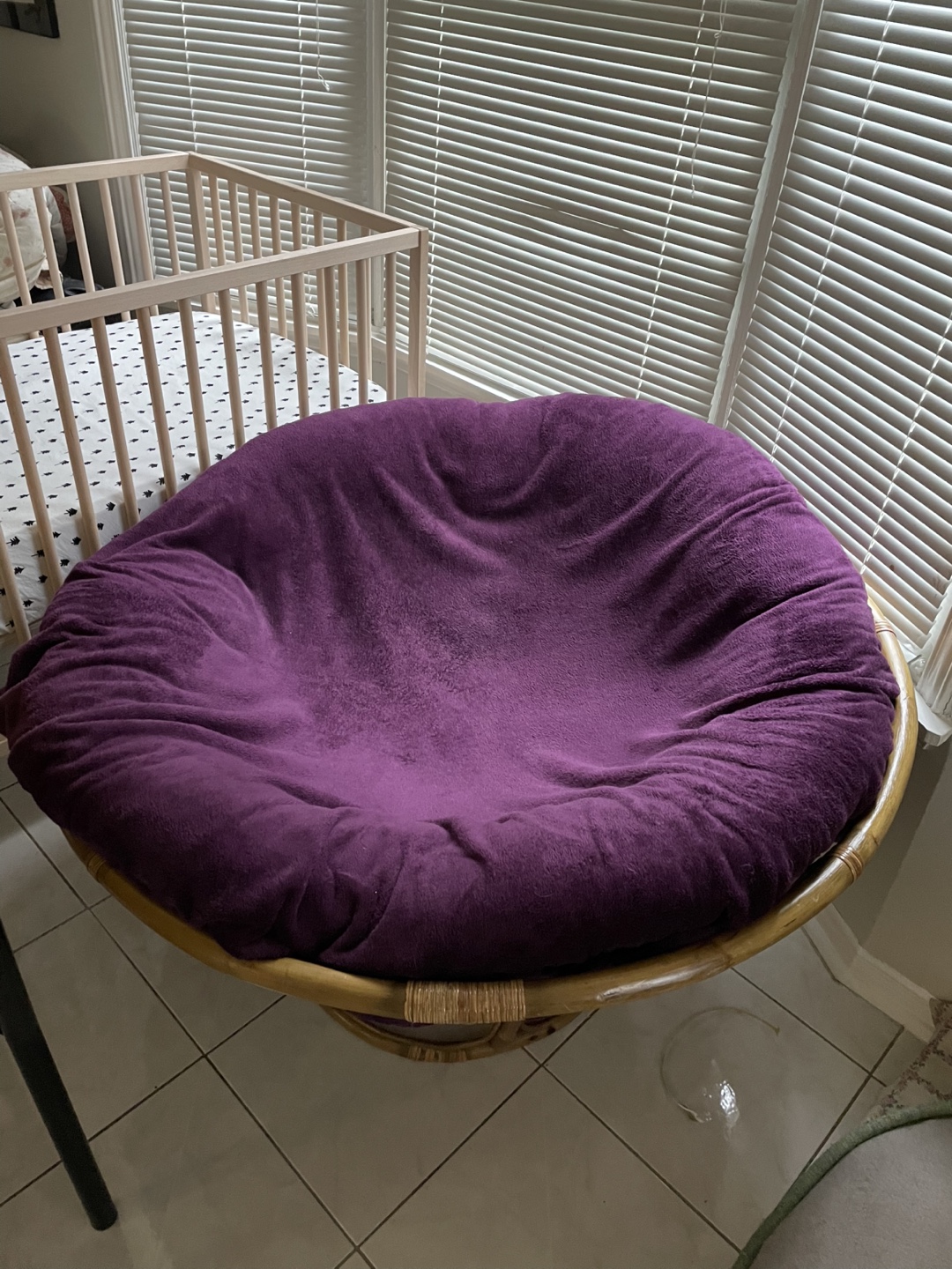 Papasan Chair with Cushion - photo 4