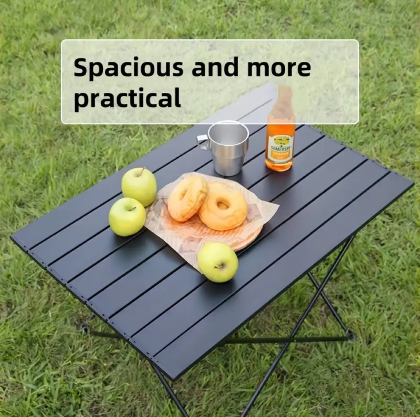Portable Folding Camping Table  chair Picnic BBQ fishing - photo 2