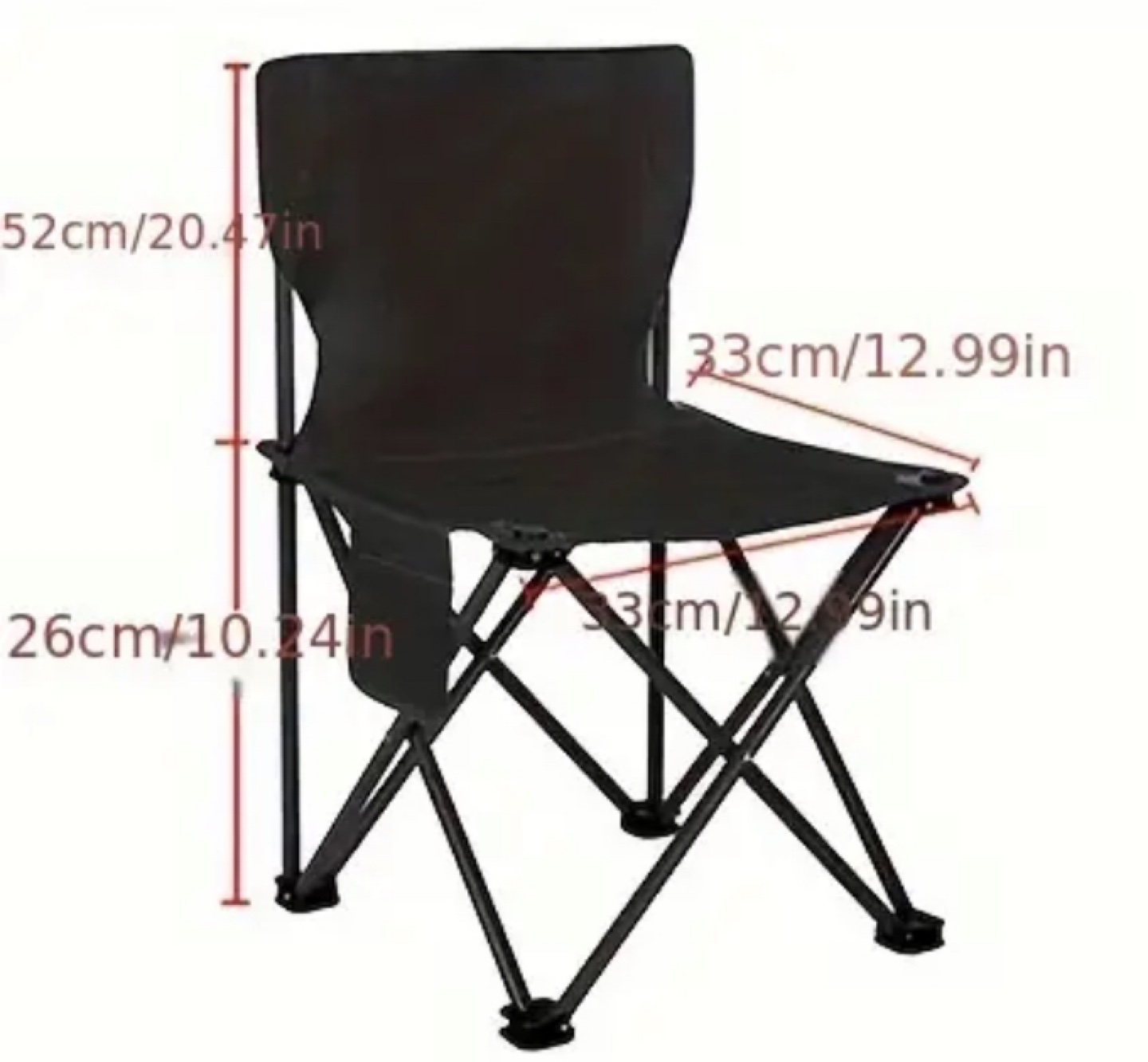 Portable Folding Camping Table  chair Picnic BBQ fishing - photo 5