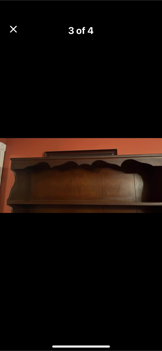 Vintage Corner/ Hutch with Storage/Hutch - photo 4