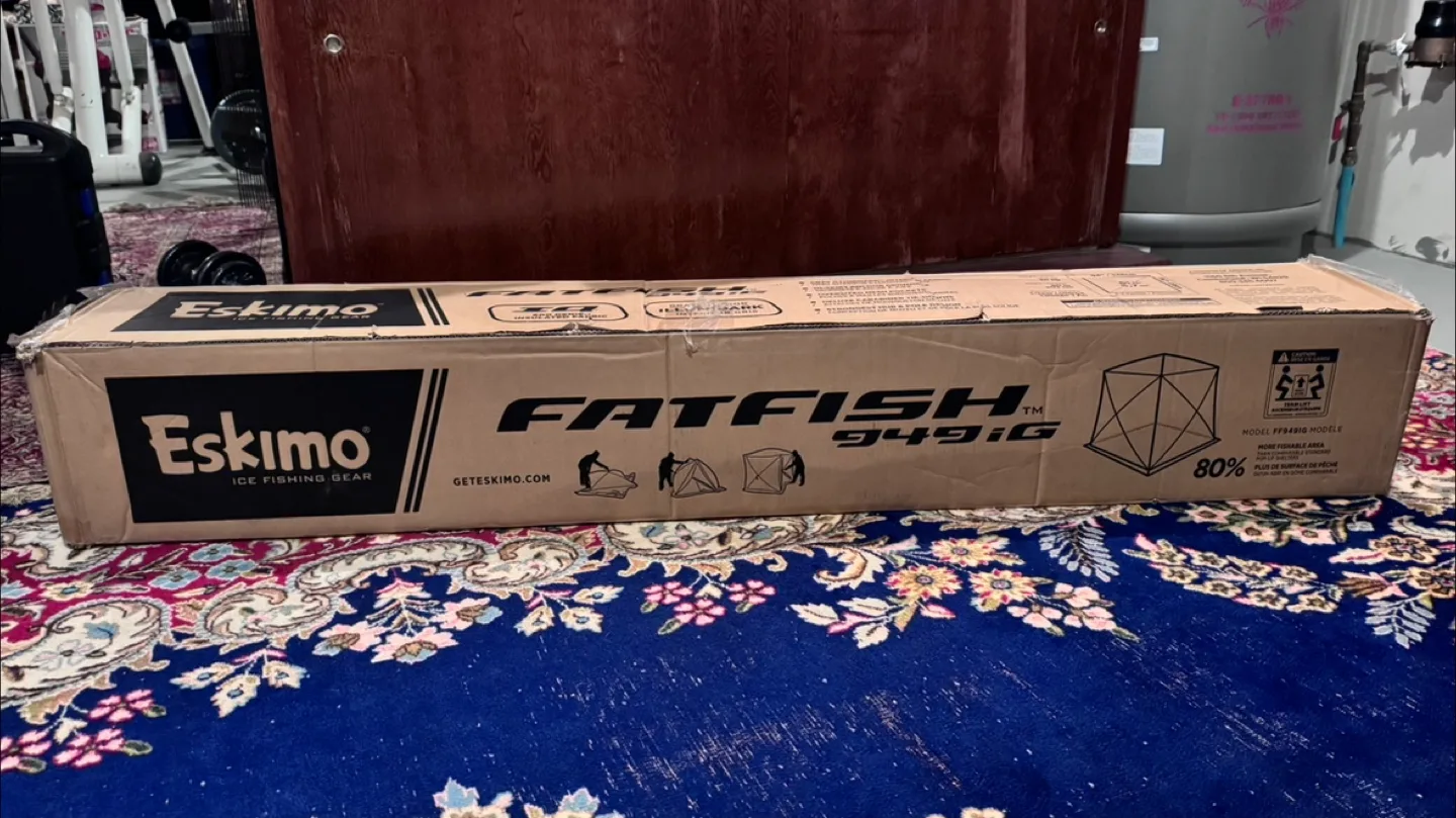 Eskimo Fatfish 949iG Ice Fishing Shelter - New in Box thumbnail