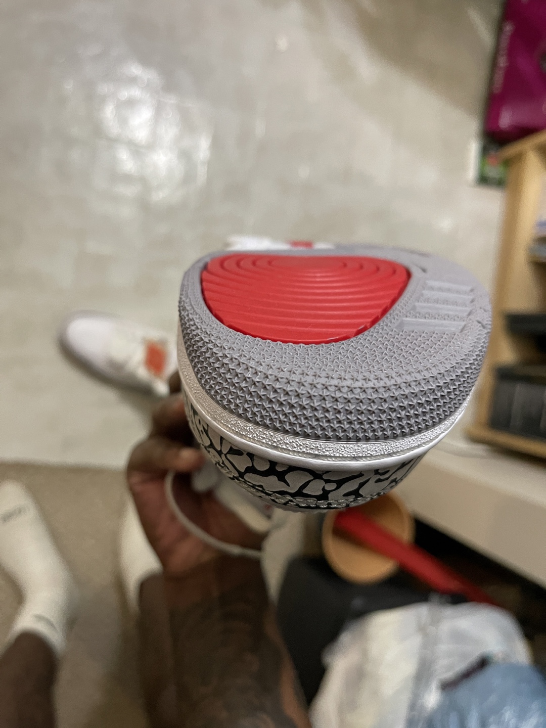 Air Jordan 3 Retro SE 'White Cement' Men's Shoes - photo 4