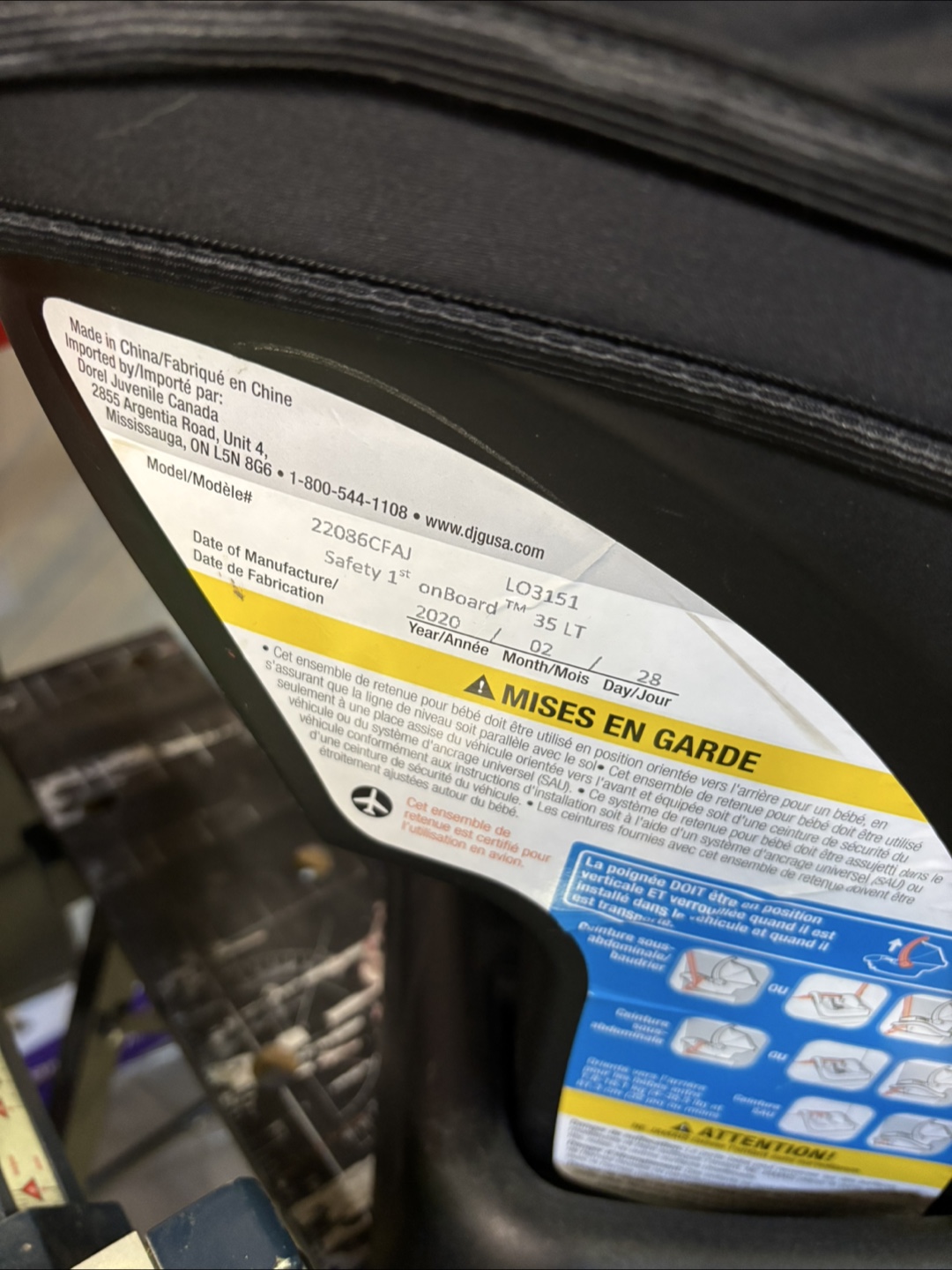 Safety 1st Infant Car Seat - photo 4