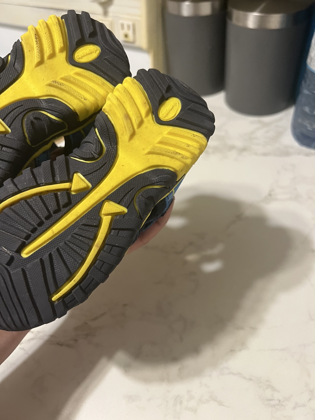 Elements Kids' Blue & Yellow Water Sandals - Size D8 - photo 2