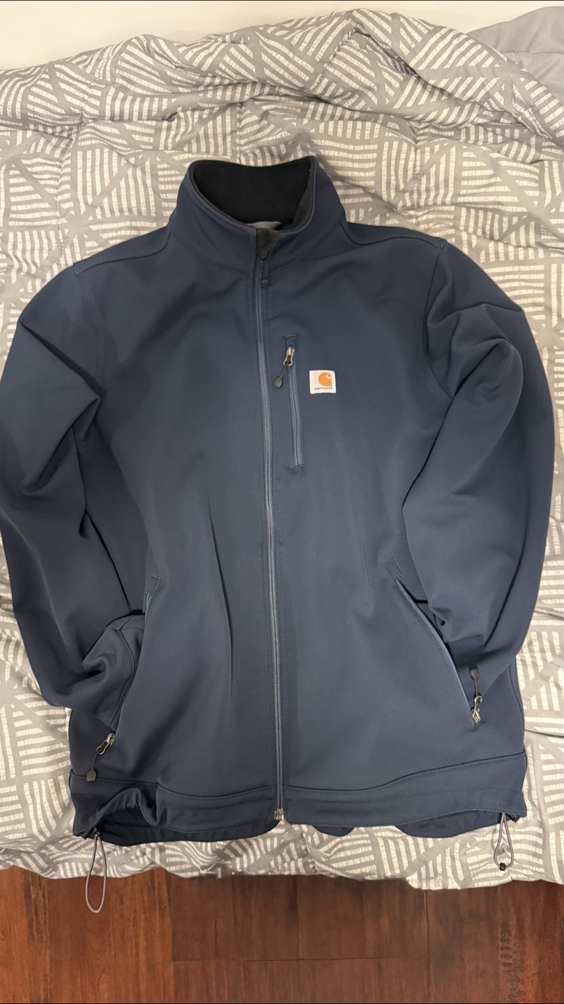 Carhartt Men's Size L Tall Softshell Jacket - photo 2