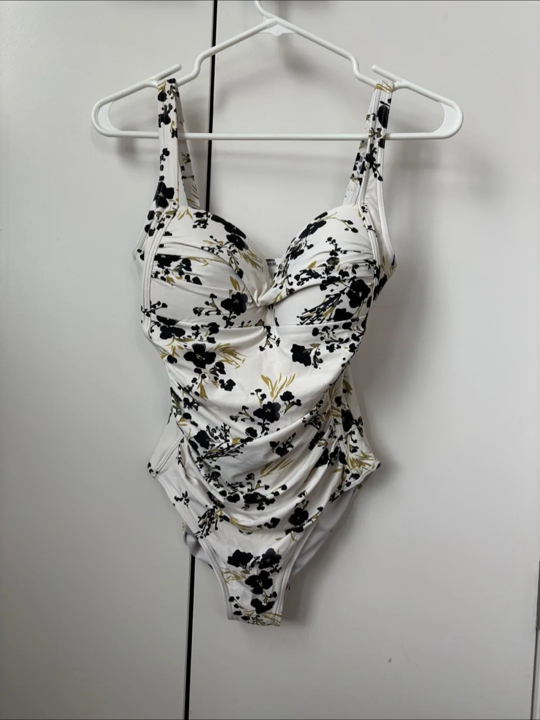 Floral Print One-Piece Swimsuit thumbnail