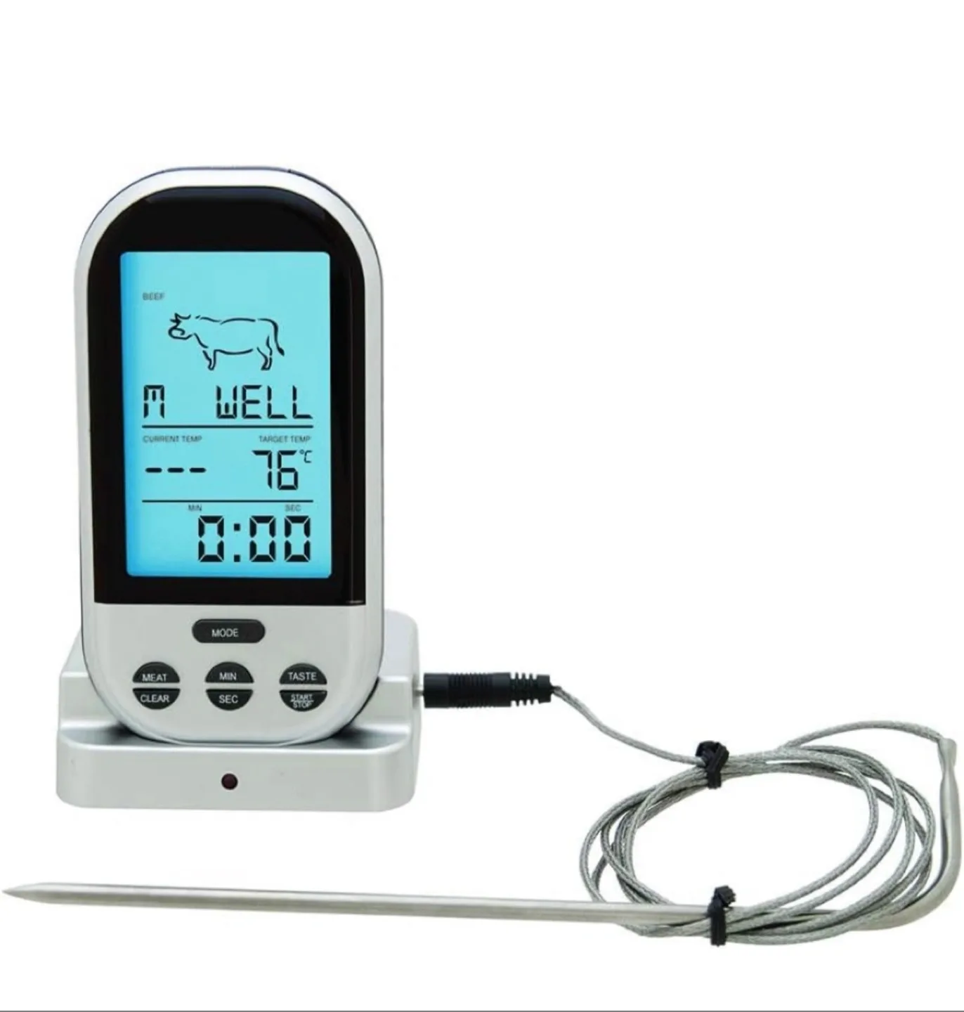 Brand New! BIOS Professional Digital Meat Thermometer image indicator(2)