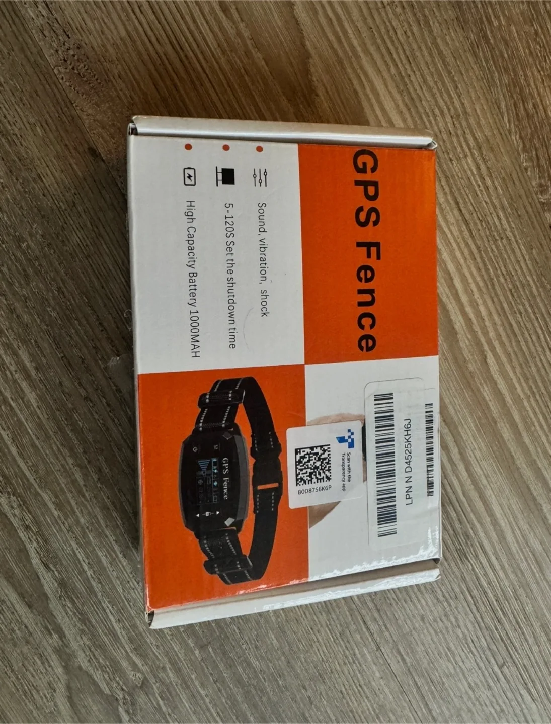 GPS Fence Dog Training Collar with Rechargeable Battery image indicator(4)