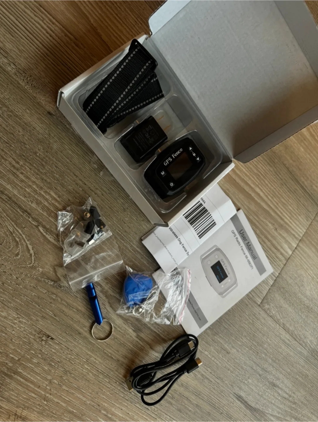 GPS Fence Dog Training Collar with Rechargeable Battery image indicator(3)