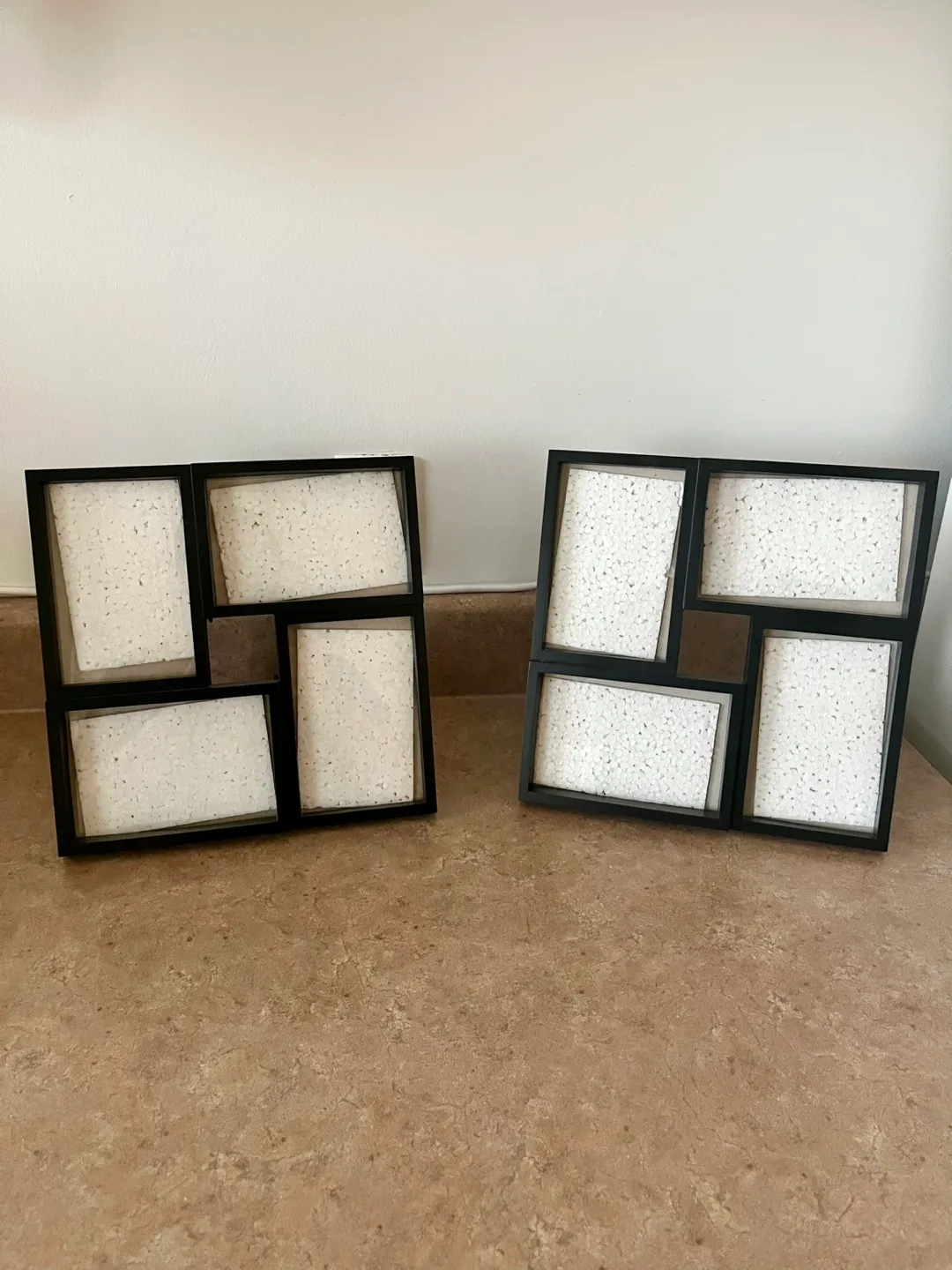 Two Black Multi-Photo Frames - all $5 thumbnail
