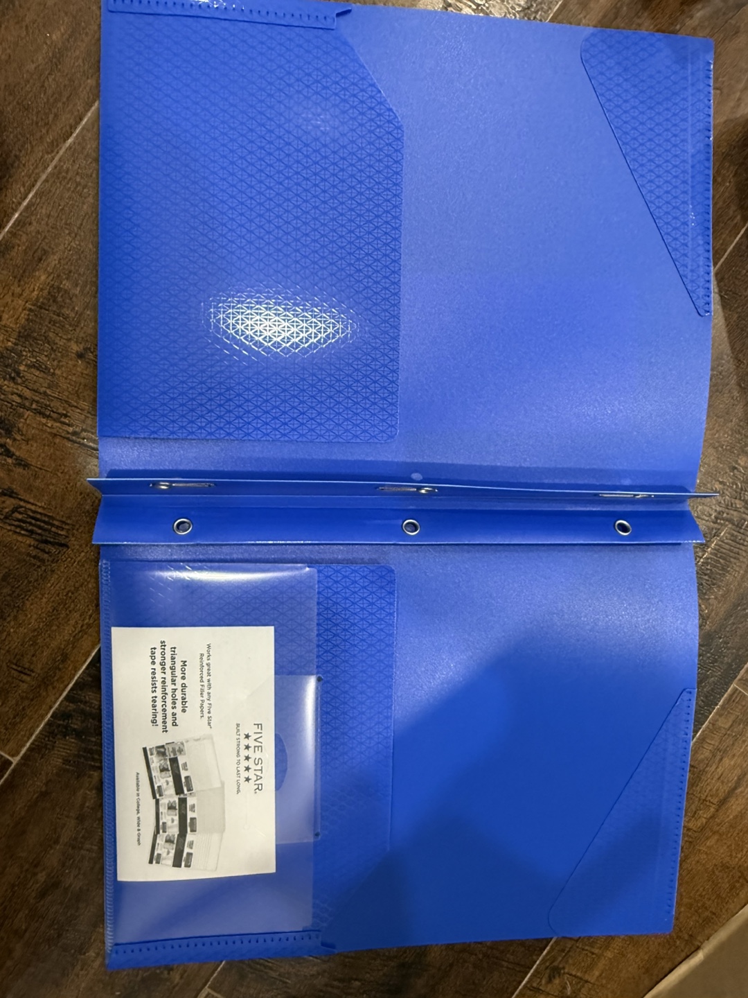 Pack of 18 Bulk Mead Five Star 2-Pocket Folders - Blue - photo 3