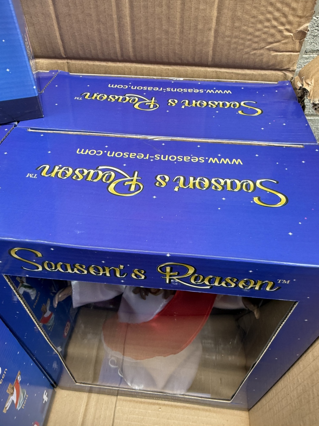Season's Reason Patented Jesus Christmas Tree Topper - Bulk (6) - photo 2