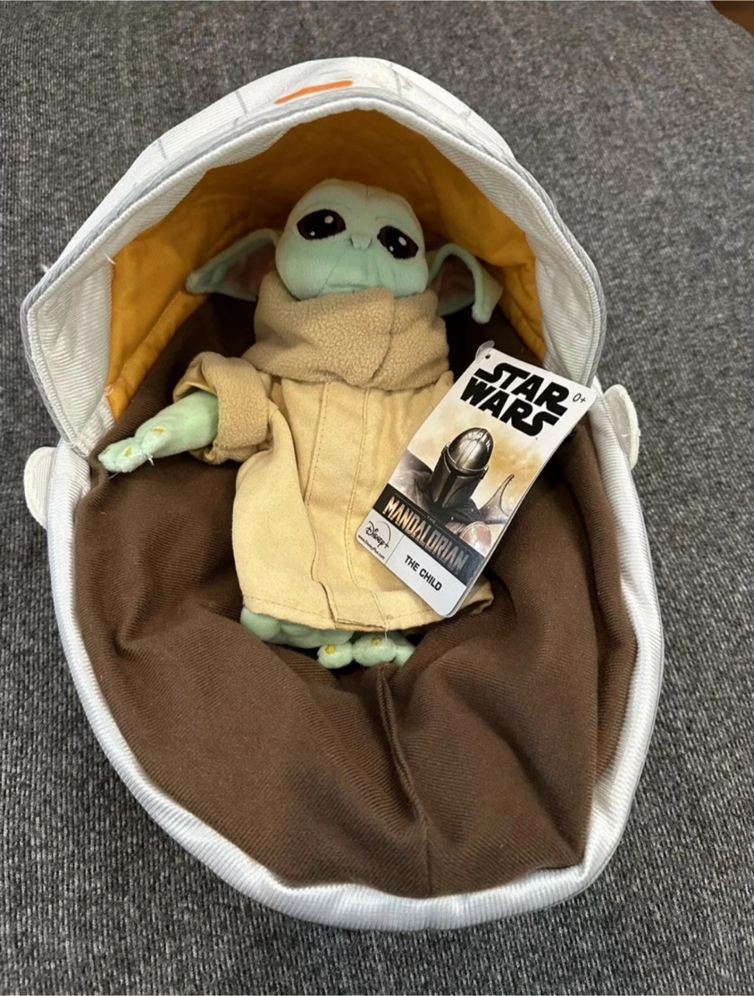 The Child Plush Toy in Cradle - Star Wars Mandalorian - photo 2