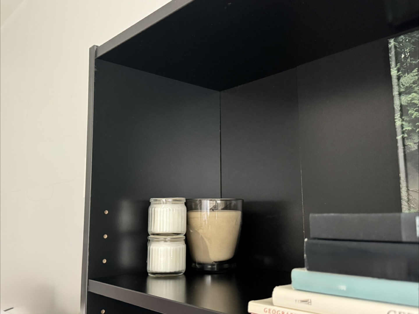 IKEA Black Bookcase- 5 Shelves - photo 3