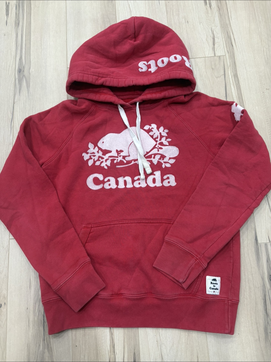 Roots Canada Red Beaver Hoodie