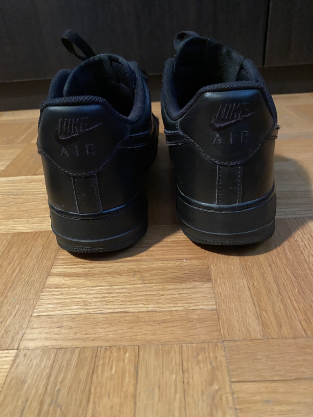 Nike Air Force 1 '07 All Black Men's Shoes - photo 2