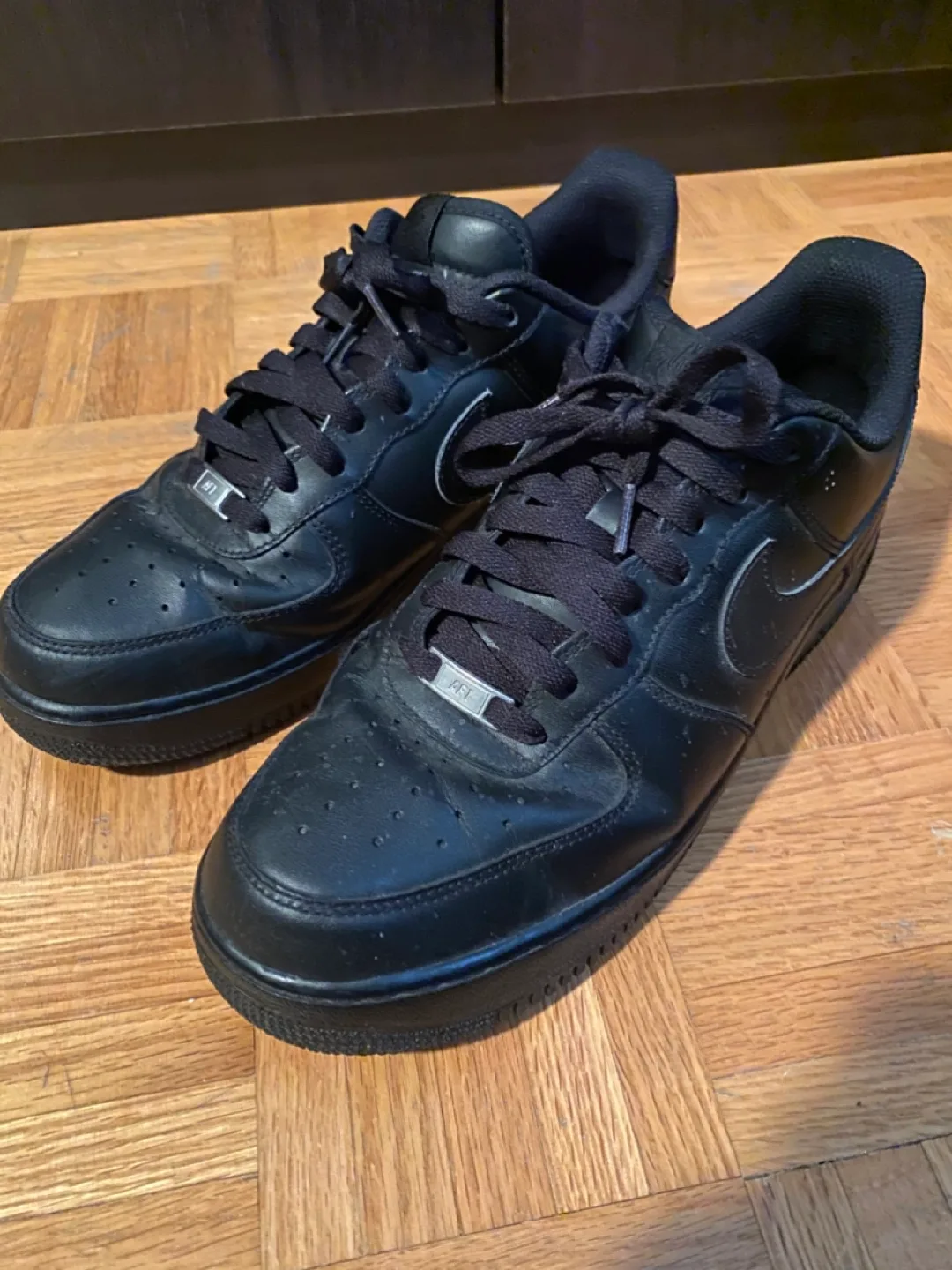 Nike Air Force 1 '07 All Black Men's Shoes thumbnail