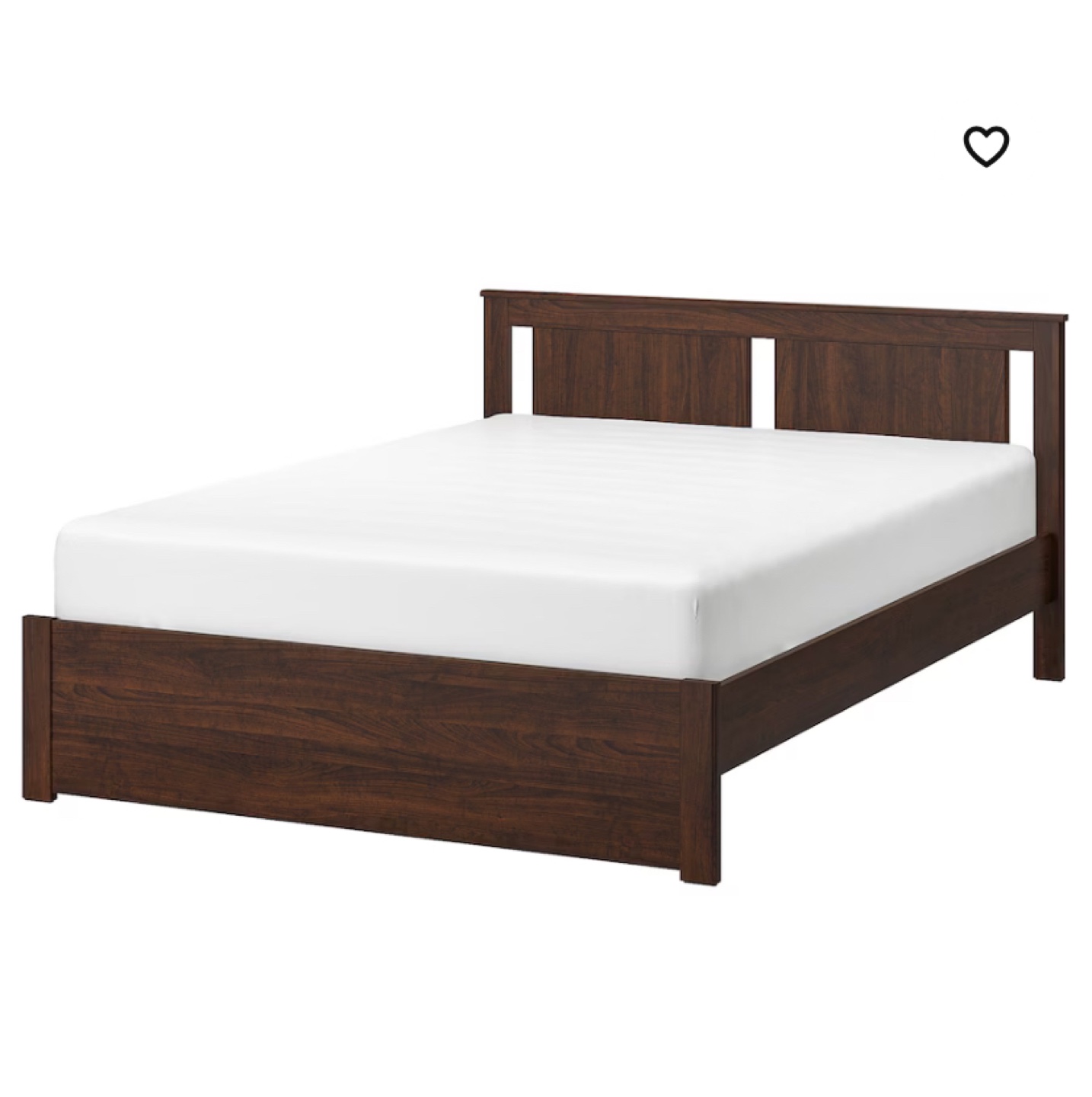 IKEA MALM Double Bed Frame - Brown