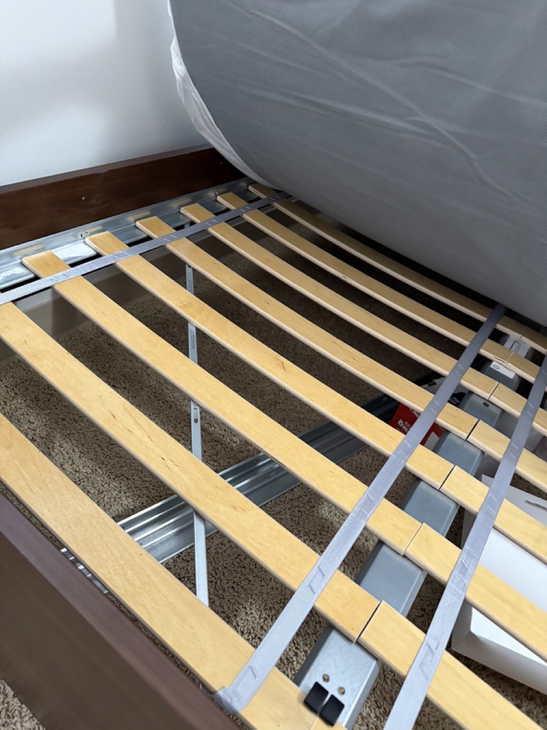 IKEA MALM Double Bed Frame - Brown - photo 3