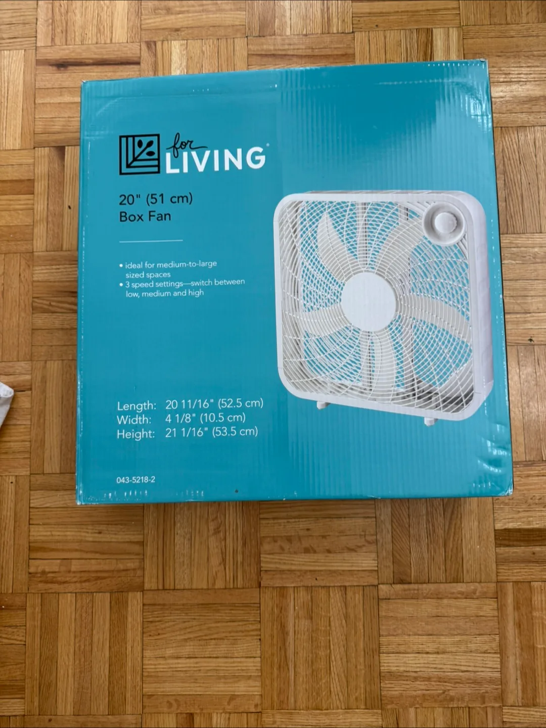 20" For Living Box Fan thumbnail