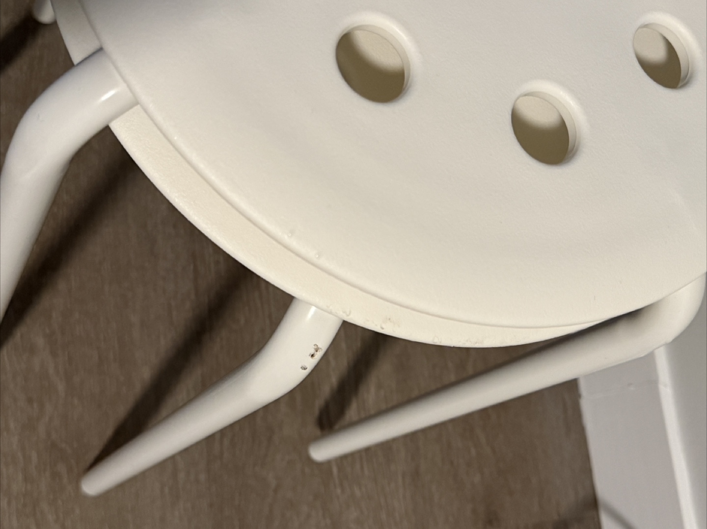 MOVE OUT till *MAY 12* IKEA MARIUS White Stool - 17 3/4" - photo 2