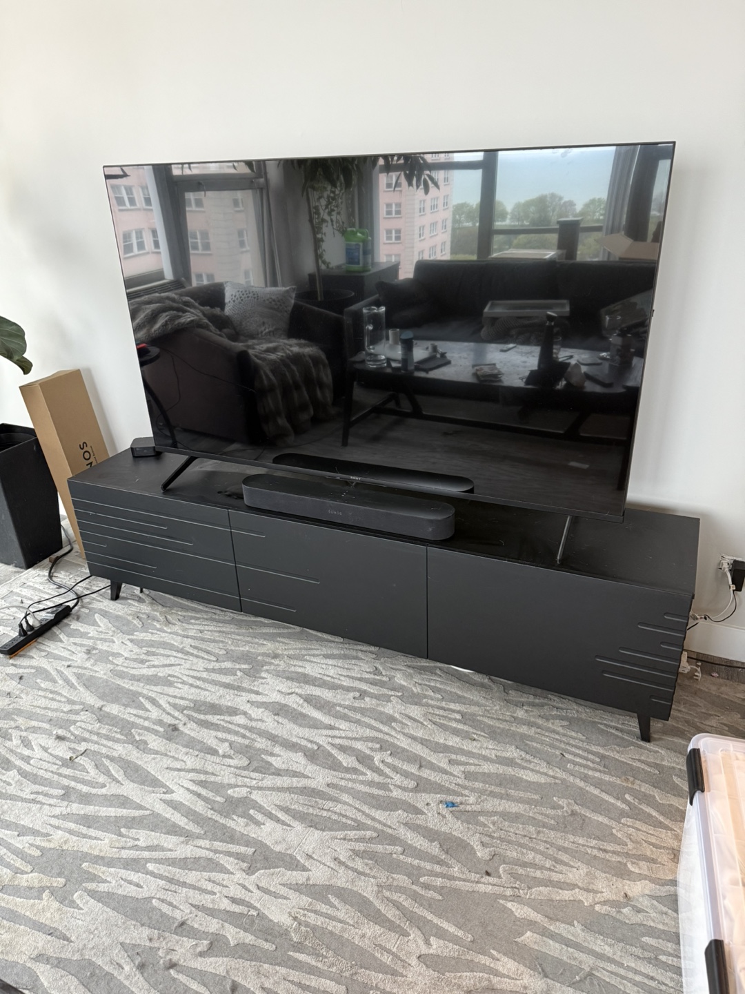 Black Entertainment Cabinet