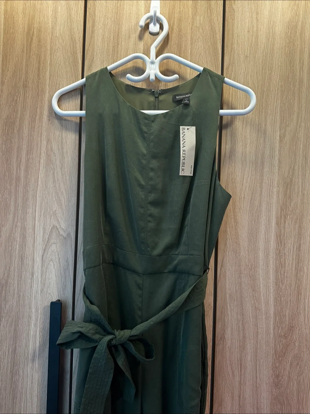 Banana Republic Olive Green Jumpsuit image indicator(3)