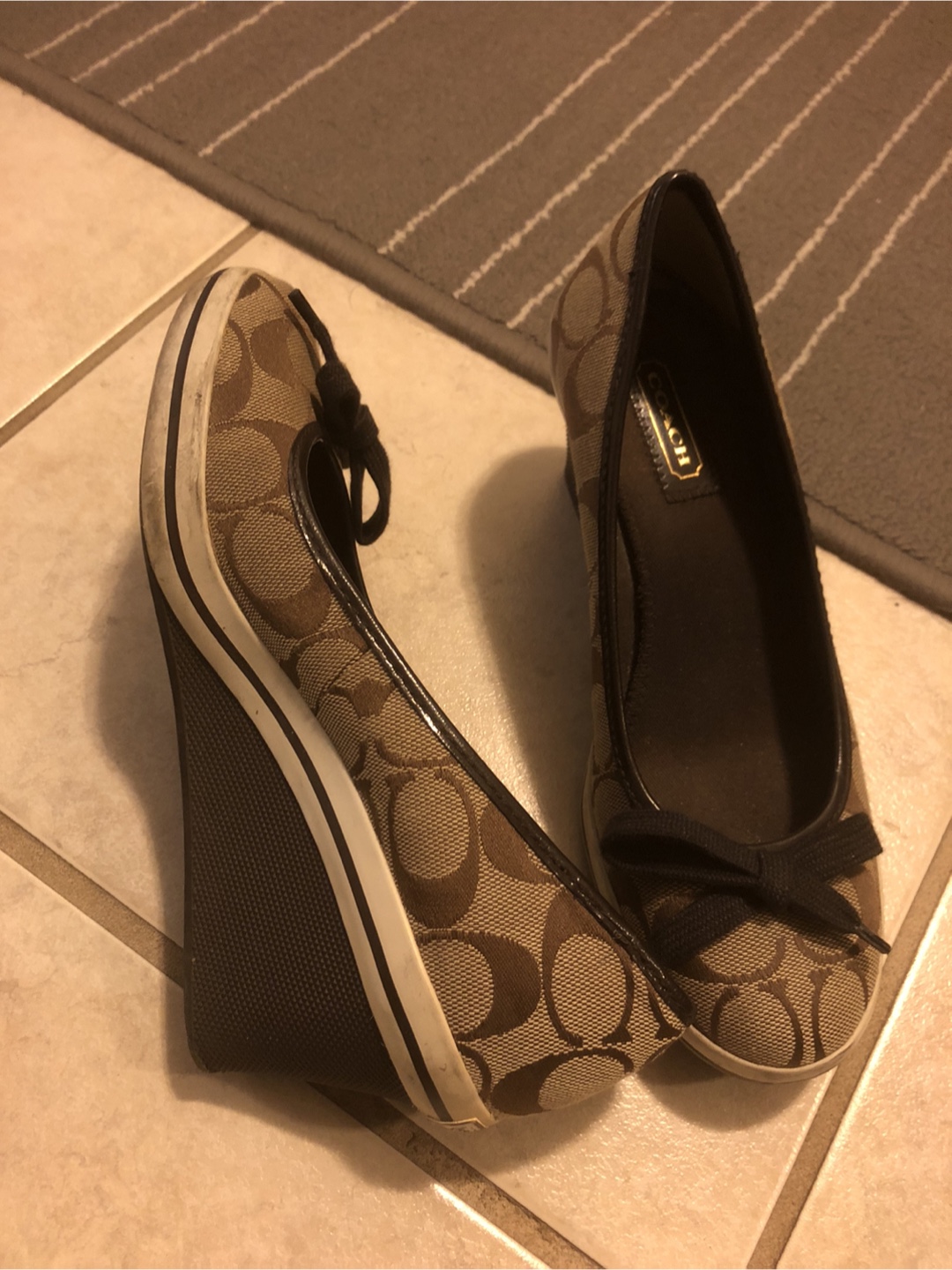 Coach Wedge Shoes - photo 5