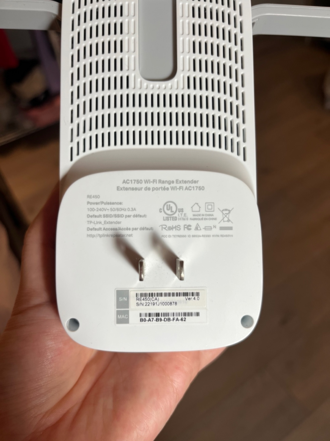 TP-Link AC1750 Wi-Fi Range Extender / 와이파이 확장기 - photo 3
