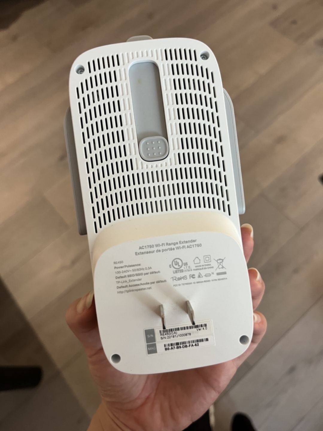 TP-Link AC1750 Wi-Fi Range Extender / 와이파이 확장기 - photo 2