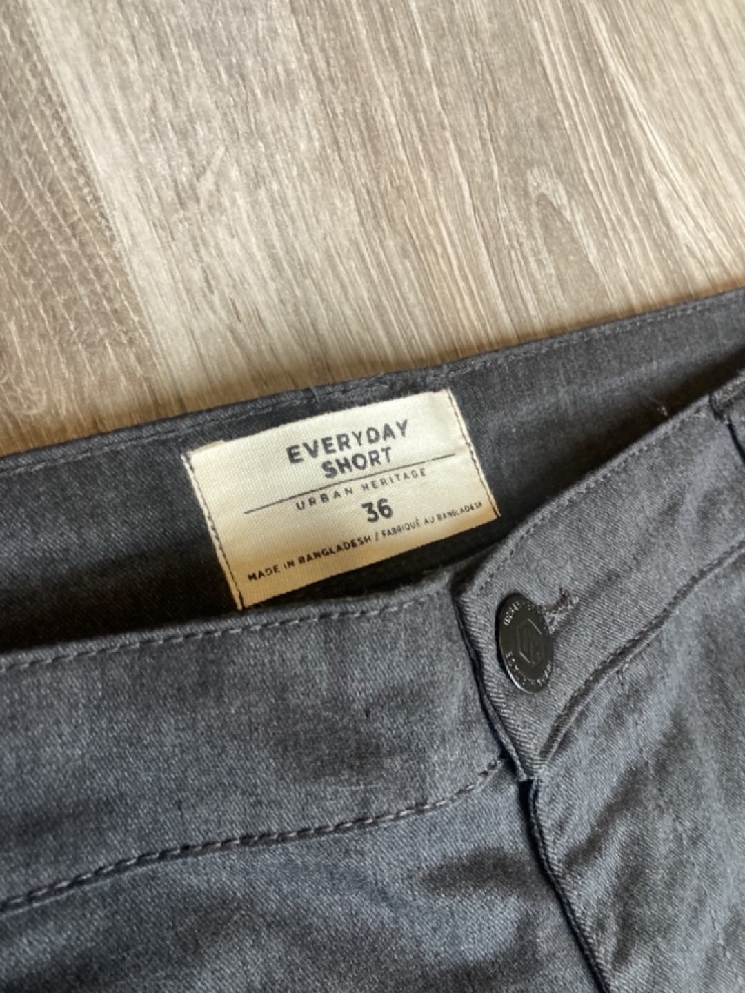 Dark grey Urban Heritage Everyday Shorts - photo 2
