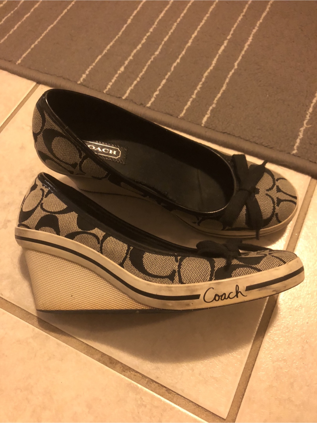 Coach Wedge Shoes - photo 2