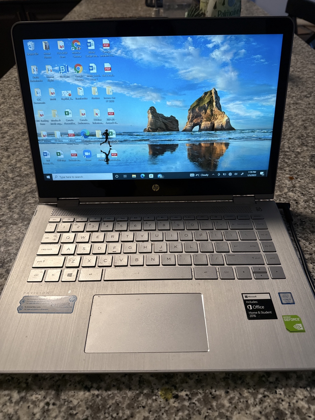 HP Pavilion Laptop - Intel Core i3 7th Gen - Windows 10