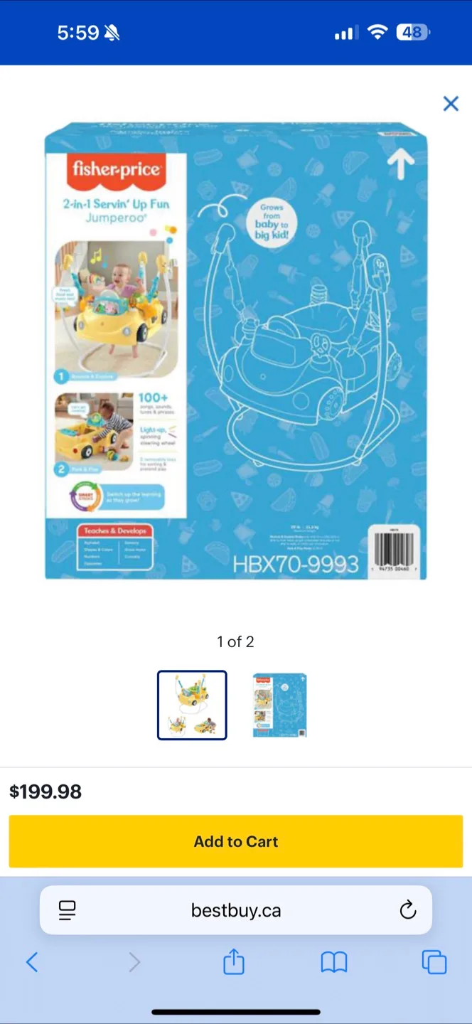 Fisher-Price 2-in-1 Servin' Up Fun Jumperoo image indicator(10)