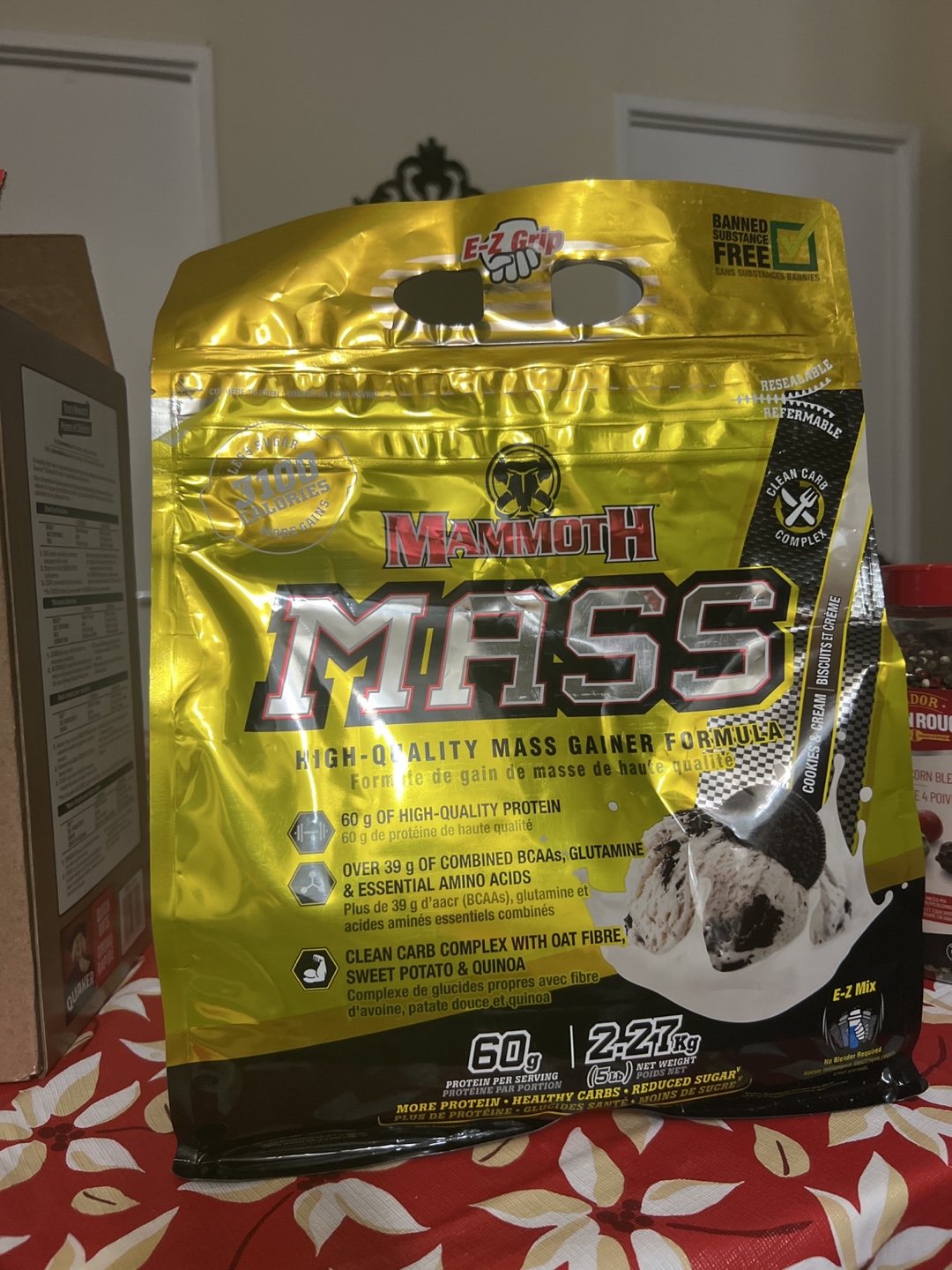 Mammoth Mass High-Quality Mass Gainer Formula