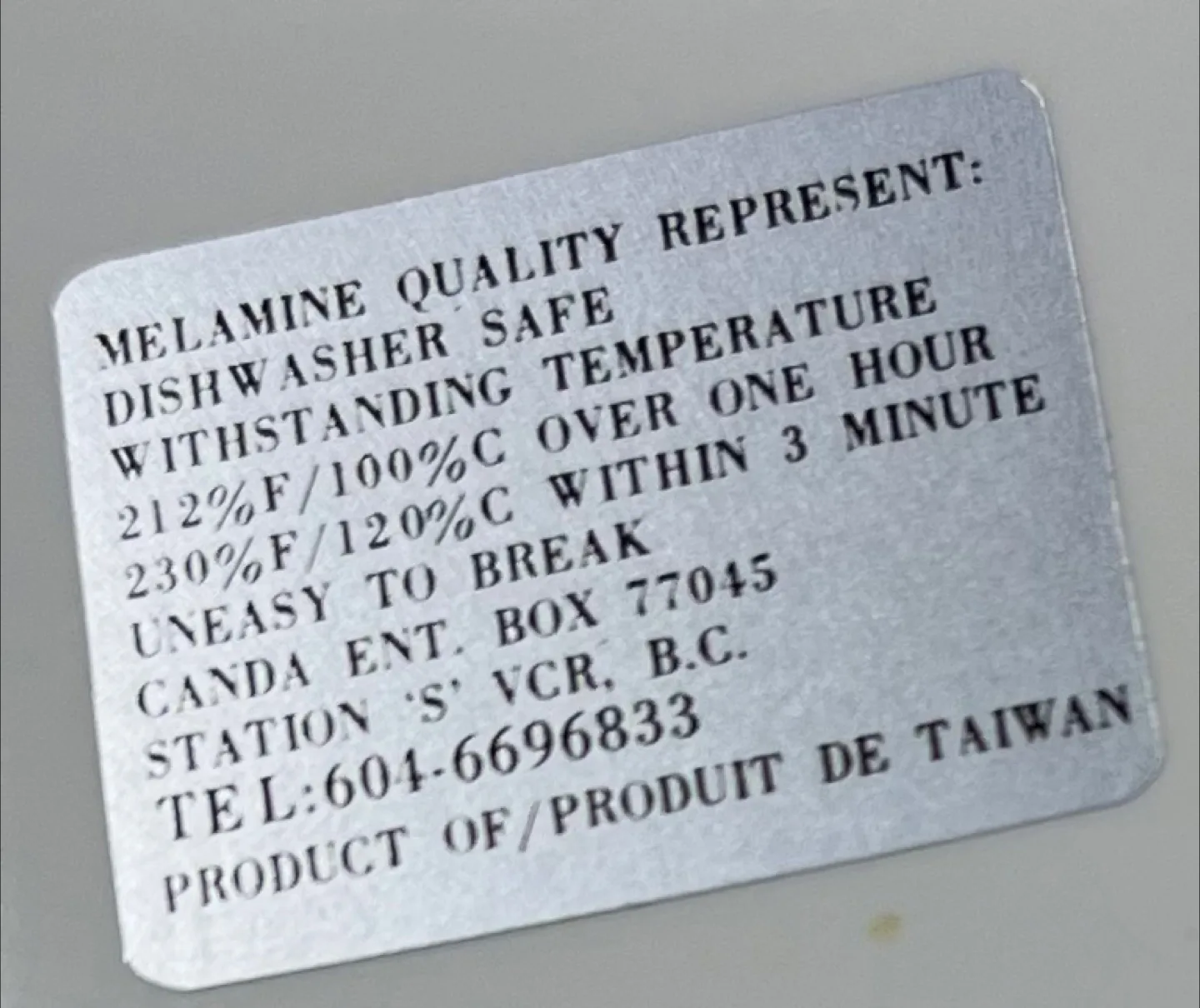 Vintage Oval Melamine Serving Platter image indicator(4)