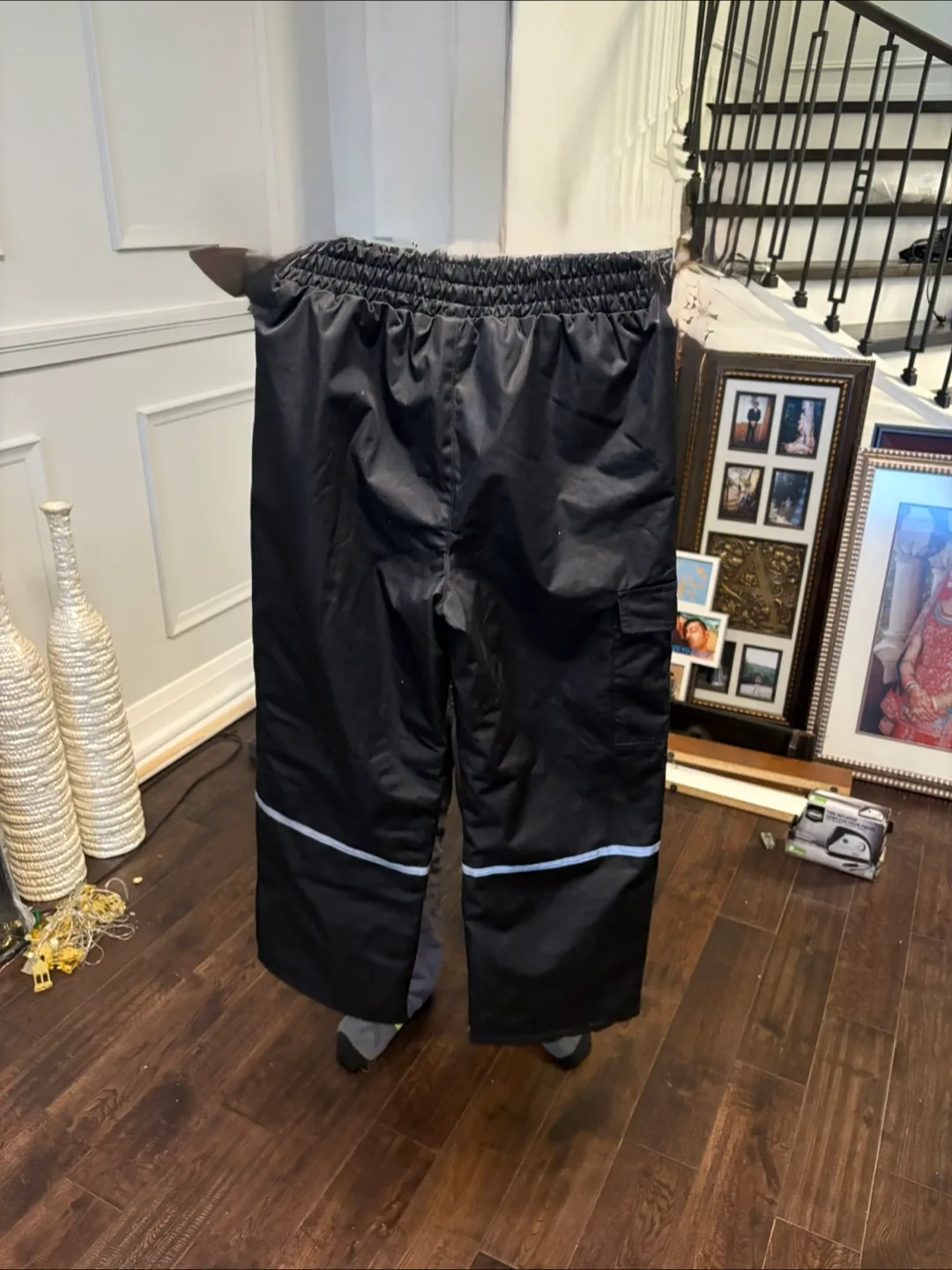 George Girls' Size L/G (10-12) Black Snow Pants image indicator(2)