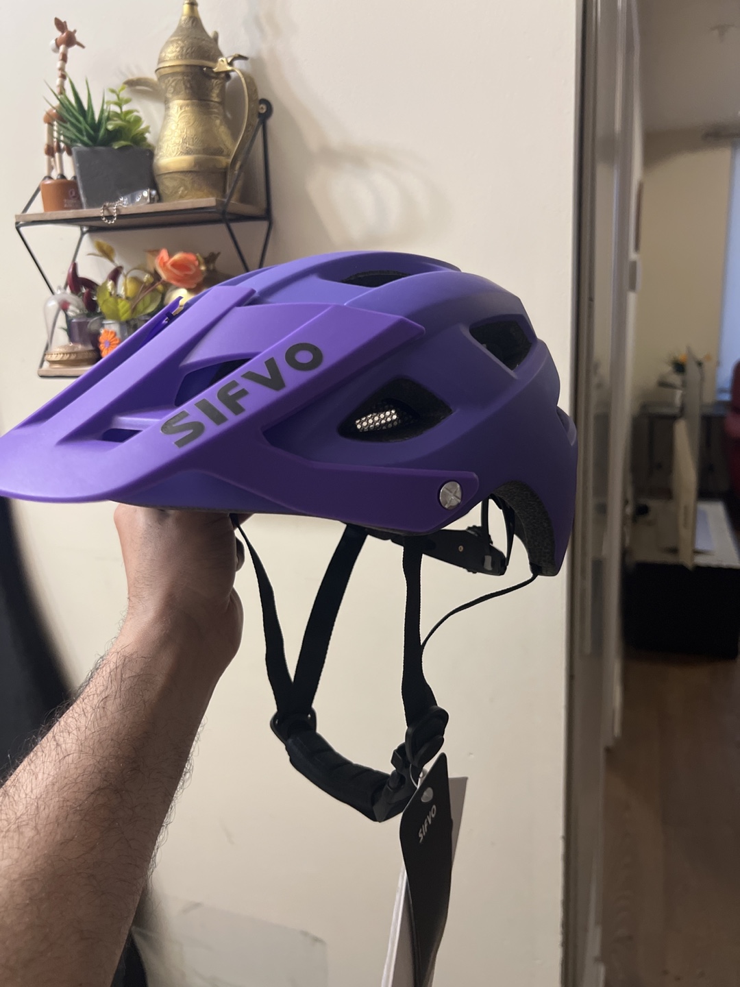 Sifvo Purple Bike Helmet