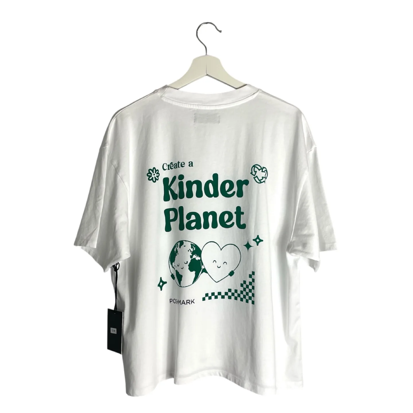 Brunette the Label x Poshmark Cotton White Graphic T-shirt image indicator(2)